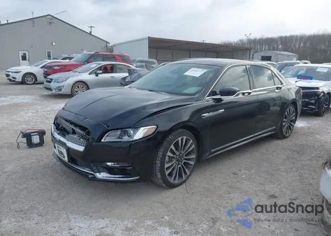 2017 Lincoln Continental Reserve z USA, uszkodzony, nr VIN 1LN6L9RP7H5627018